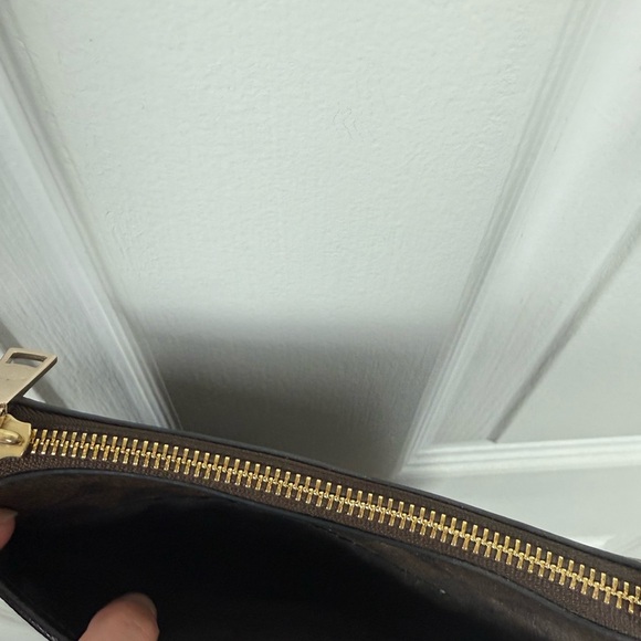 Coach Monogram Brown and Black Crossbody Bag - Picture 4 of 7